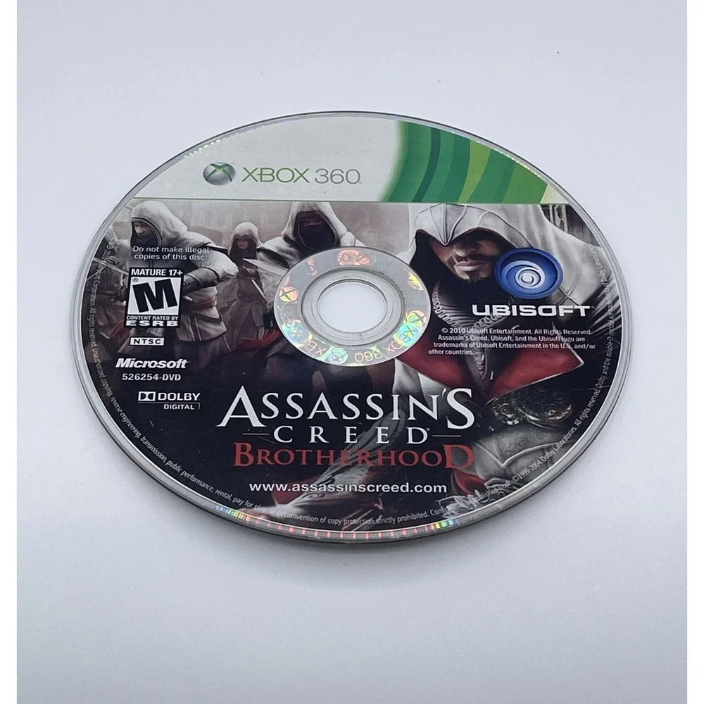 🔥Assassin's Creed: Brotherhood (Xbox 360, 2010) Tested! See Description!‎